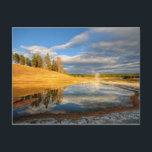 Carte Postale Paysage de Yellowstone<br><div class="desc">Paysage de Yellowstone.</div>