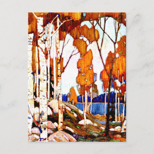 Carte Postale Paysage décoratif par Tom Thomson (Devant)