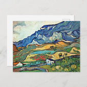 Carte Postale Paysage des Alpilles par Van Gogh (Devant / Derrière)