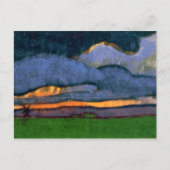 Carte Postale Paysage des marais avec moulin | Emil Nolde | (Devant)