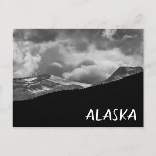 Carte Postale Paysage des montagnes de l'Alaska