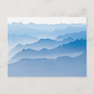 Carte Postale Paysage des montagnes Suisse