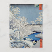 Carte Postale Paysage d'hiver (Devant)