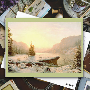 Carte Postale Paysage d'hiver