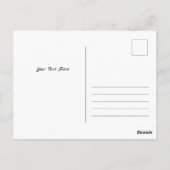 Carte postale Paysage d'hiver (Dos)