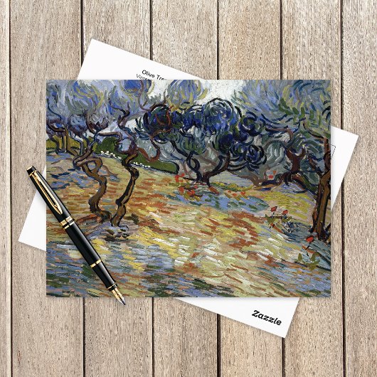 Carte Postale Paysage d'Oliviers Vincent van Gogh