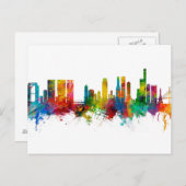 Carte Postale Paysage d'Osaka Japon (Devant / Derrière)