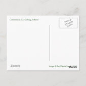 Carte Postale Paysage du Connemara (Dos)