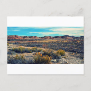 Carte Postale Paysage du désert dans le sud de l'Utah