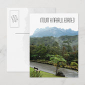 Carte Postale Paysage du mont Kinabalu Sabah Borneo (Devant / Derrière)