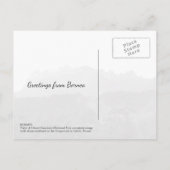 Carte Postale Paysage du mont Kinabalu Sabah Borneo (Dos)