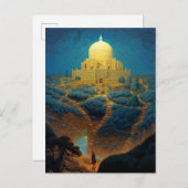 Carte Postale Paysage du Palais Surreal (Devant / Derrière)