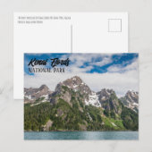 Carte Postale Paysage du parc national de Kenai Fjords (Devant / Derrière)