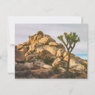 Carte Postale Paysage du parc national Joshua Trees
