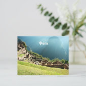 Carte Postale Paysage du Pérou (Debout devant)