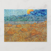 Carte Postale Paysage du soir Lune Vincent van Gogh (Devant)