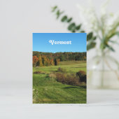 Carte Postale Paysage du Vermont (Debout devant)