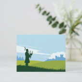 Carte Postale Paysage écossais (Debout devant)