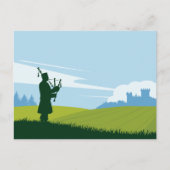 Carte Postale Paysage écossais (Devant)