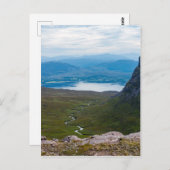 Carte Postale Paysage écossais typique - Écosse (Devant / Derrière)