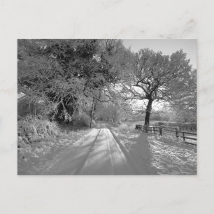 Carte Postale Paysage enneigé : Cheshire