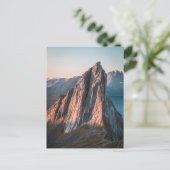 Carte Postale Paysage Epic Mountain Norway Photo (Debout devant)