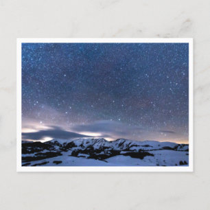 Carte Postale paysage esthétique du ciel nocturne