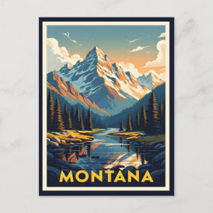 Carte Postale Paysage exceptionnel du Montana