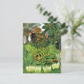 Carte postale : "Paysage exotique"/"Paysage exotiq (Debout devant)