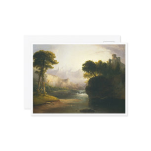 Carte Postale Paysage fantaisiste de Thomas Doughty