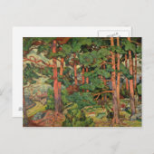 Carte Postale Paysage fauve, 1910 (Devant / Derrière)