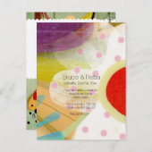 Carte Postale Paysage floral itinérant (Devant / Derrière)