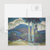 Carte Postale Paysage hawaïen par Arman Manookian, 1928 (Devant / Derrière)