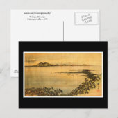 Carte Postale Paysage Hiroshige Art Japonais (Devant / Derrière)