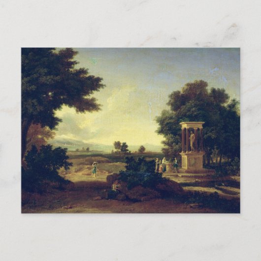 Carte Postale Paysage idyllique (Devant)