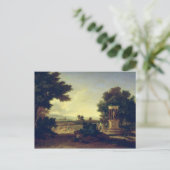 Carte Postale Paysage idyllique (Debout devant)