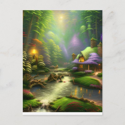 Carte Postale Paysage Imaginaire (Devant)