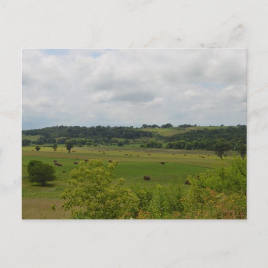 Carte postale Paysage Iowa (Devant)