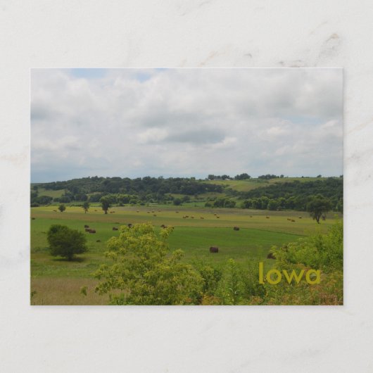 Carte postale Paysage Iowa (Devant)
