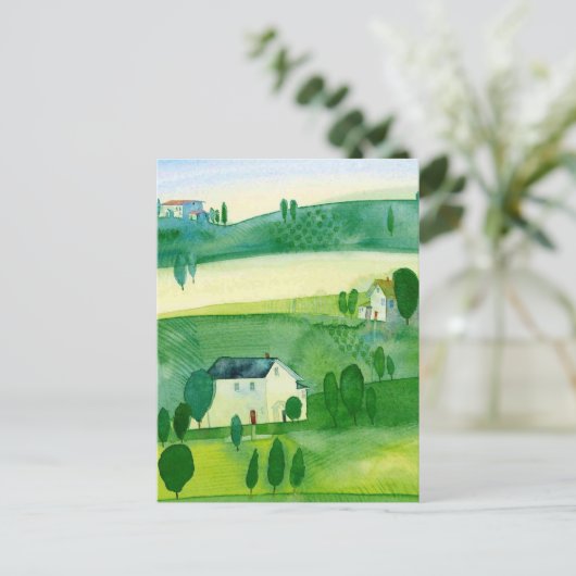 Carte Postale Paysage irlandais (Debout devant)