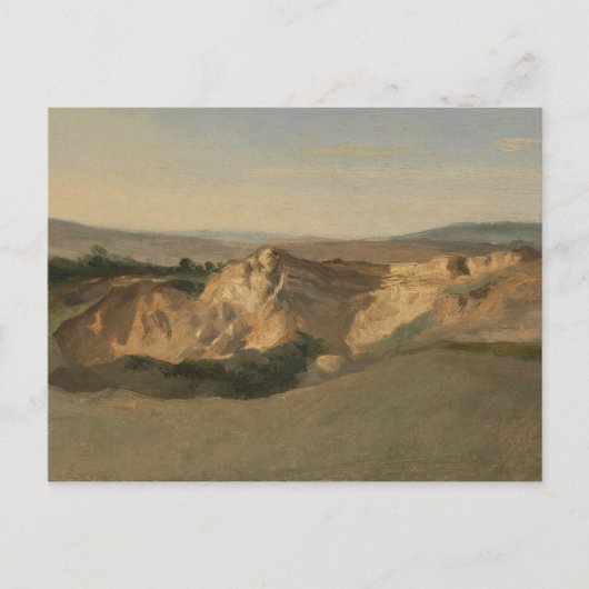 Carte Postale Paysage italien de Jean-Baptiste-Camille Corot (Devant)