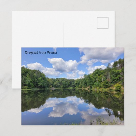 Carte Postale Paysage Lakeview (Devant / Derrière)