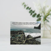 Carte Postale Paysage maritime hawaïen (Debout devant)