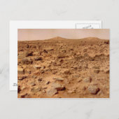 Carte Postale Paysage martien (Devant / Derrière)