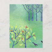 Carte Postale Paysage moderne Vert (Devant)