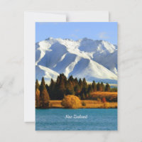 Paysage montagnard de Nouvelle-Zélande