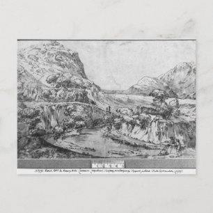 Carte Postale Paysage montagneux