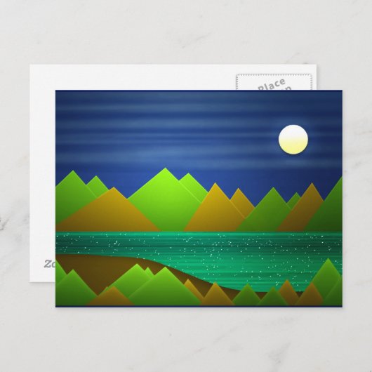 Carte postale Paysage Nature (Devant / Derrière)