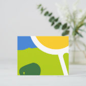 Carte Postale Paysage naturel (Debout devant)