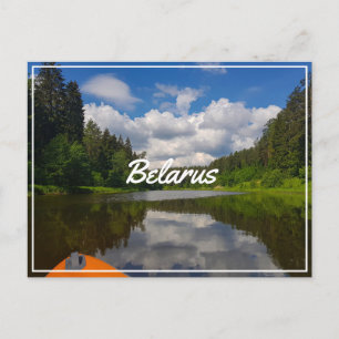 Carte Postale Paysage naturel Paysage Canal Sky Biélorussie